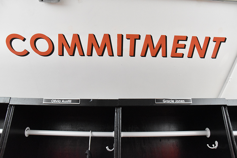 McGill-Toolen Catholic High School commitment sign